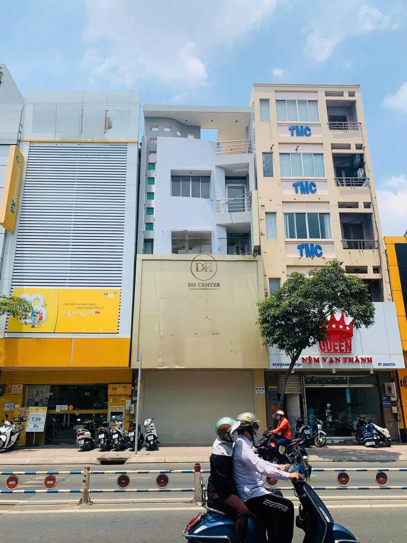 Cho thuê nhà mặt tiền kinh doanh đường Khánh Hội, Phường 3, Quận 4